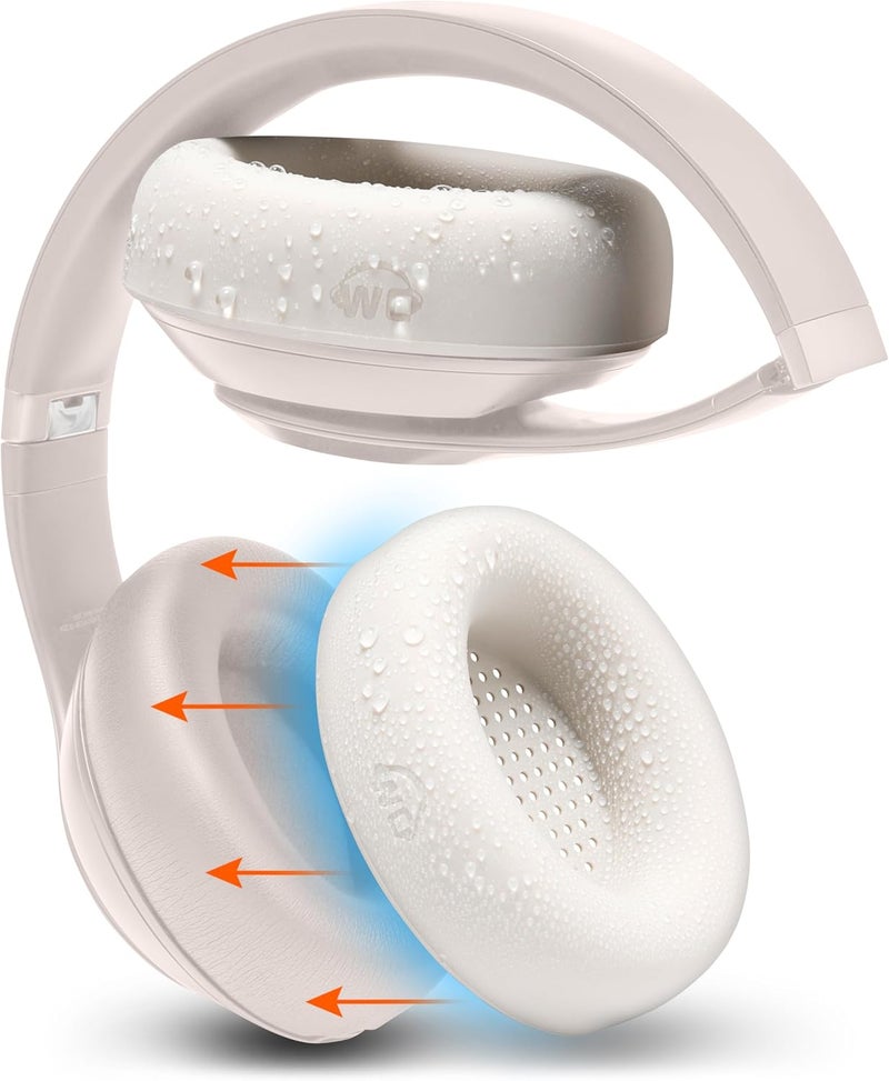 WC سويت زد ستوديو برو - أغطية أذن سيليكون واقية مسجلة براءة اختراع لسماعات بيتس ستوديو برو من ويكد كوشنز | مقاومة للعرق وسهلة الغسل | رملية - Image 1